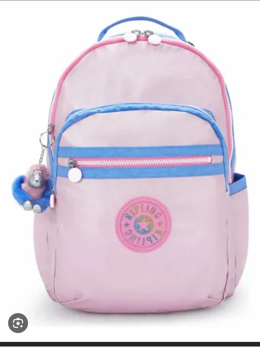 Kipling Seoul XL wavepop met lilac